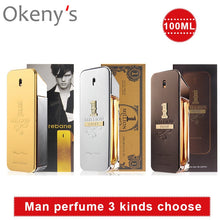 Load image into Gallery viewer, 100ml Perfume Fragrance Men Body Spray Glass Bottle Male Perfume Eau De Toilette Long-lasting, Light and Elegant, Tempting Charm