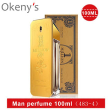 Load image into Gallery viewer, 100ml Perfume Fragrance Men Body Spray Glass Bottle Male Perfume Eau De Toilette Long-lasting, Light and Elegant, Tempting Charm